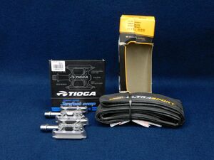 ★★自転車 TIOGAペダル／Continental ULTRA SPORT 25-622（700x25C）★参考品/消費税0円