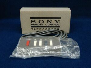 ★SONY REMOTE CONTROL TAPECORDER ACCESSORIES 箱付★ソニー/動作未確認/ジャンク品/消費税0円