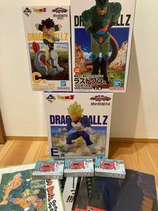 一番くじドラゴンボールＣ賞、Ｅ賞、ラストワン賞、フィギュア３点セット未開封品