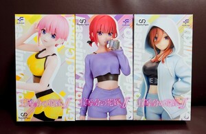 ☆未開封品☆ フクヤ 五等分の花嫁 fascinity figure ジムデート 3種セット 中野 一花 二乃 三玖 The Quintessential Quintuplets