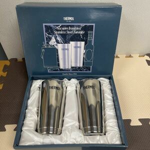 * vacuum insulation tumbler set Thermos silver (SL) JMO-GP1 tumbler unused goods *