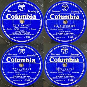 SP盤 日コロムビア リヒャルト・タウバー シューベルト『冬の旅』選集12曲 6枚揃い バインダージャケットの画像6
