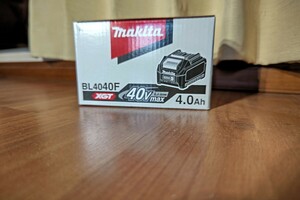 新品未使用品 マキタ 40Vmax バッテリー 4.0Ah BL4040F　リチウムイオンバッテリー