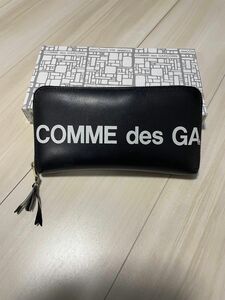 正規品 COMME des GARCONS 長財布 ラウンドファスナー コムデギャルソン