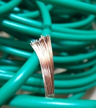 3,5sq 12AWG 緑色 50m アース線、ポータブル電源、太陽光ソーラーパネル等にどうぞ。_画像2