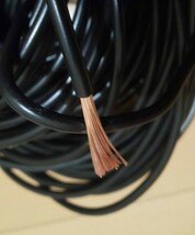 3,5sq 12AWG 黒色 45m アース線、ポータブル電源、太陽光ソーラーパネル等にどうぞ。_画像2