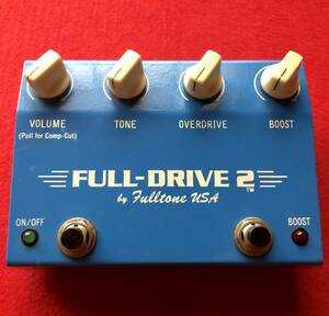 2000年 Fulltone Full-Drive2 ( fulldrive2, ts808, ts9, ts10, ibanez, maxon )