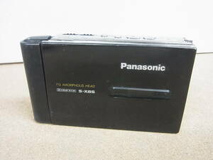  operation not yet verification * Junk *Panasonic/ Panasonic /RQ-S55( black )* cassette player * cassette Walkman *WALKMAN