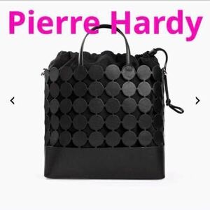  Pierre a Rudy byuru tote bag black PIERRE HARDY shoulder bag bag alpha Alpha bucket bag 