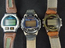 ★Ｗ―３４６★腕時計　TIMEX/タイメックス アイアンマン トライアルランナー エクスペディション 3点 動作不明 デジタル クォーツ[60]_画像1