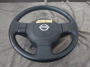 [\5000 jpy selling out ][ secondhand goods ][ pickup welcome ] Nissan March 12SR (K12) original steering wheel s