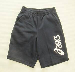 asics Asics S size * jersey shorts short pants short bread made in Japan child san also * navy blue color navy 