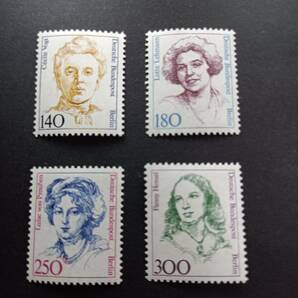 ★ ドイツ ベルリン 未使用 切手 1989年？ 4種完 ★並以上かと思います。の画像1