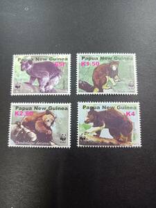 ★ パプアニューギニア　未使用 切手 2003年 4種完 ★並以上かと思います。