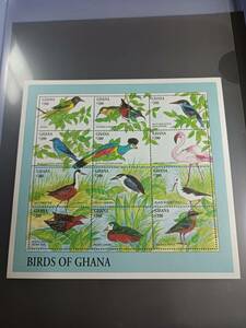 ★ ガーナ 1994年　未使用 小型 切手 12種完 ★並以上かと思います。