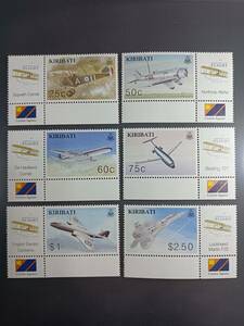 ★ KIRIBATI　未使用 切手 2003年 6種完 小型シート 2種完 ★並以上かと思います。