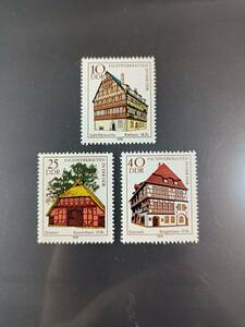 ★ 東ドイツ　未使用 切手 1978年 3種 ★並以上かと思います。