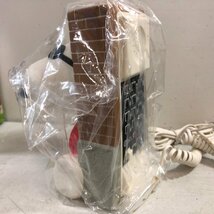 【未使用】スヌーピー SNOOPY 3-D PHONE 電話 ヴィンテージ / チャーリー・ブラウン ピーナッツ acL ▲_画像5