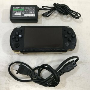 SONY PSP-3000 本体 ハンターズモデル 《ゲーム起動確認済》 モンハン モンスターハンター ソニー PlayStation Portable ◆