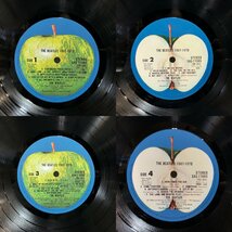 【2LP】ザ・ビートルズ / 青盤 1967年～1970年 / THE BEATLES 帯 OBI ポスター 内袋 解説・歌詞・対訳付 APPLE EAS-77005-6 ▲_画像6