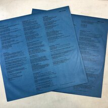 【2LP】ザ・ビートルズ / 青盤 1967年～1970年 / THE BEATLES 帯 OBI ポスター 内袋 解説・歌詞・対訳付 APPLE EAS-77005-6 ▲_画像5