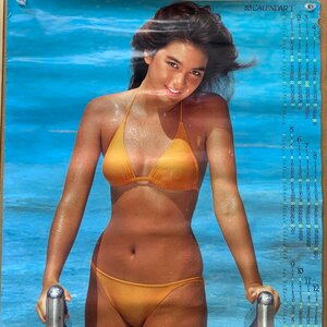 [B1 calendar ]kyati83CALENDAR swimsuit bikini for sales promotion LAOX NEBA <102×72.5cm>*