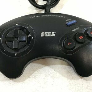 【まとめて2点】メガドライブ コントローラー SJ-3500 SEGA 《動作確認済・Aボタン反応少し悪い》 セガ MEGADRIVE ◆の画像5