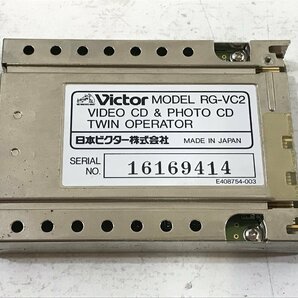 Victor ツインオペレーター RG-VC2 ビデオCD & フォトCD セガサターン用 ビクター MADE IN JAPAN ◆の画像2