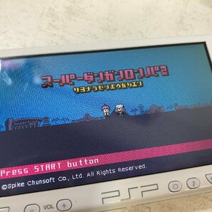 SONY PSP-2000 本体 白 《ゲーム起動確認済》 ソニー PlayStation Portable ポータブル プレイステーション ◆の画像9