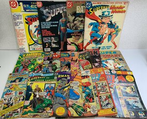 【まとめて20冊＋おまけ】アメコミ雑誌 DC COMICS スーパーマン バットマン ワンダーウーマン / HR&W BOOKS THE SUPERDICTIONARY ☆