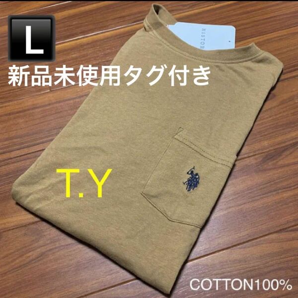 U.S polo assn Tee Tシャツ ポケT ☆新品未使用タグ付き