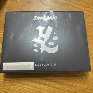 ▼初回盤 ワンピースBOX+デジパック仕様＋フォトブックレット Snow Man 3Blu-ray/Snow Man LIVE TOUR 2022 Labo. 23/7/5発売 【オリコン加盟店】
