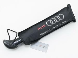 ★【AUDI MotorSports】 アウディ 折り畳み 黒 傘「GT WORLD CHALLENGE」 （検：DTM GT300 GT500）