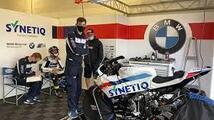 【BMW motorrad】SYNETIQbmw 公式　ポロシャツ　紺色【M】 （検： BMW Motorrad motoGP Super Bike 1000RR）_画像5