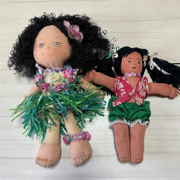 90年代 ビンテージ ハワイ ハワイアンドール フラダンス 人形