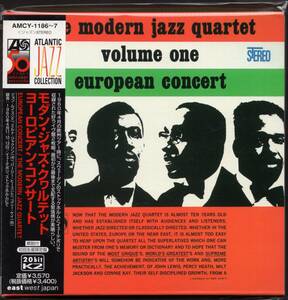 モダン・ジャズ・クヮルテット / ヨーロピアン・コンサート（20bit K2/紙ジャケ/帯付/盤質：美品/M.J.Q/Modern Jazz Quartet/2CD）