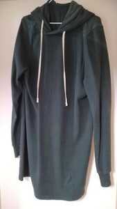 【中古】Rick Owens プルオーバーパーカー DRKSHDW