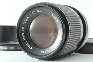 【美品】キャノン Canon FD 135mm f/3.5 S.C 中望遠 単焦点 レンズ #853