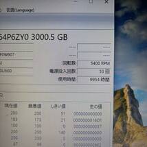 WD HDD 3.0TB WD30PURX-64P6ZY0 ハードディスク 正常 内蔵HDD purple Western Digital 9954h ⑮_画像5