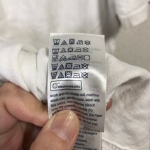 H8025dL TOMMY JEANS トミージーンズ サイズXL 半袖Tシャツ クルーネックTシャツ ホワイト 白 ロゴプリント 大きいサイズ 綿100% メンズ_画像6