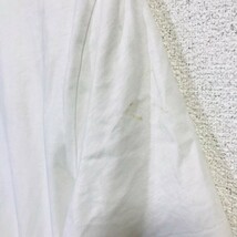 H8488dL Polo Ralph Lauren ポロラルフローレン サイズ L・G ・180/100A 半袖Tシャツ プリントTシャツ ホワイト 白T メンズ 綿100% 古着 _画像8
