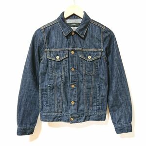 H8426gg JOURNAL STANDARD( Journal Standard ) size S rank Denim jacket blue group lady's cotton 100% indigo stylish 