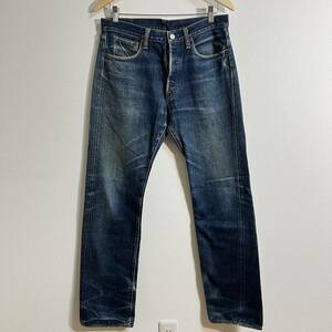 H8774FF DENIME ドゥニーム サイズ33(M位) デニム デニムパンツ ジーンズ ジーパン ブルー インディゴブルー メンズ 日本製 ボタンフライ