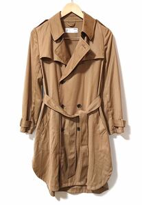 H8264gg And Al And A size 38(M rank ) trench coat beige group lady's belt cord attaching stylish knee height standard autumn winter 