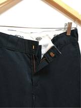 H7946gg Dickies(ディッキーズ)サイズ30×30 チノパン 黒 ブラック メンズ オールシーズン パンツ シンプル おしゃれ 着回し 古着_画像5