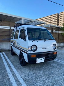 Suzuki Every 丸目 ５速 マニュアル DE51V Van　Interior 張替え Every Everyー レトロ キャンプ