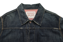 Levi's リーバイス 70577-03 1st USED加工 デニム トラッカー ジャケット サイズL 古着 メンズ アウター_画像3