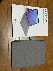 ロジクール COMBO TOUCH for iPad Pro 第1世代、第2世代、第3世代用 iK1176GRA（グレー）