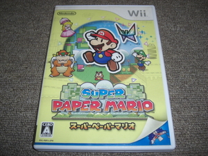 ★任天堂　Wii　スーパーペーパーマリオ　SUPER PAPER MARIO★