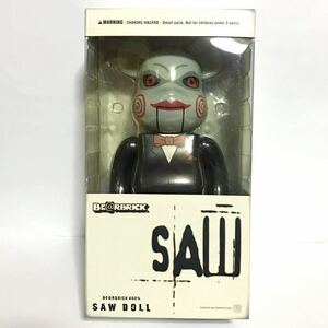 メディコム・トイ【BE@RBRICK SAW DOLL 400%】666体限定 ヤマシロヤ ベアブリック ソウ Billy ビリー JIGSAW MEDICOM TOY フィギュア